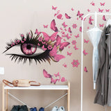 Beautiful Eye Butterfly Wall Stickers