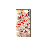 Chinese Style Lotus Koi Fish