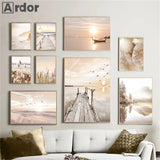 Natural Scenery at the Beach