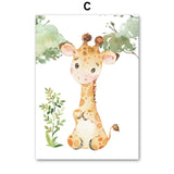 Animal  Nursery Wall Art