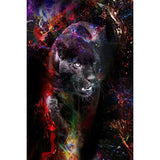 Abstract Watercolour Graffiti Animals