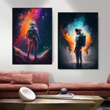 Outer Space Astronaut