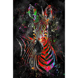 Abstract Watercolour Graffiti Animals