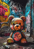 Street Graffiti Bear