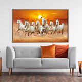 Running White Horses