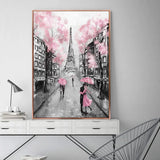 Pink Romantic  Paris Eiffel Tower
