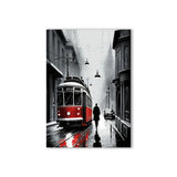 Retro Black and White Paris London