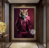 Gentleman in Pink Suit Tiger