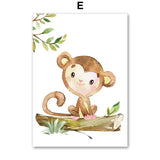 Animal  Nursery Wall Art