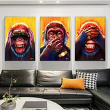 3pcs Monkey