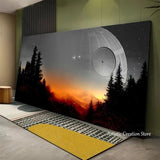 Star Mountains Landscape