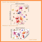 3D Colorful Flower Wall Stickers