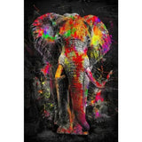 Abstract Watercolour Graffiti Animals