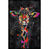 Abstract Watercolour Graffiti Animals