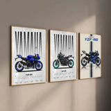 Motorcycle YZF R1 R3 6 Y-YAmAhAS