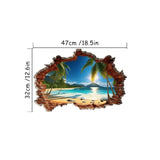 Sunshine Sea View Sticker