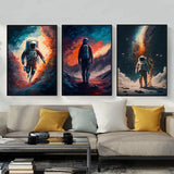 Outer Space Astronaut