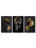 3pcs African Woman