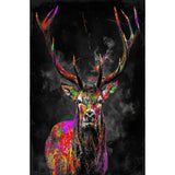 Abstract Watercolour Graffiti Animals