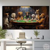 Dogs Playing Poker