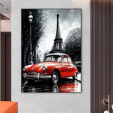 Retro Black and White Paris London