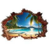 Sunshine Sea View Sticker