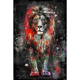 Abstract Watercolour Graffiti Animals