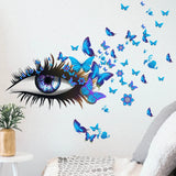 Beautiful Eye Butterfly Wall Stickers