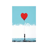 Girl With Heart Balloon