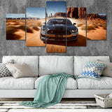 5 Pieces Canvas Ford Mustang GT