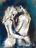 Nude Lovers Canvas