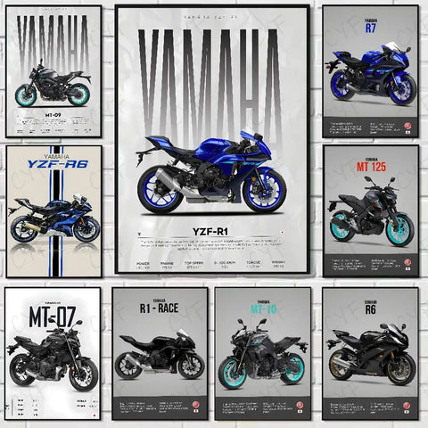 Motorcycle YZF R1 R3 6 Y-YAmAhAS