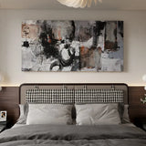 Black and White Abstract Canvas