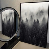 Black And White Trees