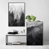 Black And White Trees