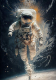 Outer Space Astronaut