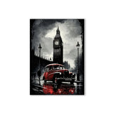 Retro Black and White Paris London