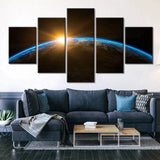 5 pcs Planet Canvas