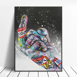 Abstract Street Graffiti  Art