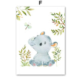 Animal  Nursery Wall Art