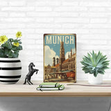 Munich Retro Bell Tower