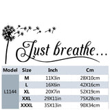 Just Breathe Wall Decal