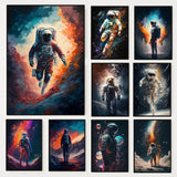 Outer Space Astronaut