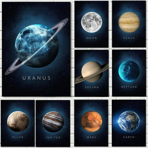 Sun Venus Saturn Mars Earth Pluto Planet