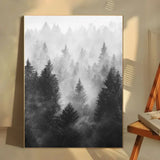 Black And White Trees