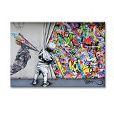 The Boy Behind The Curtains Art