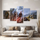 Star Wars The Last Jedi Canvas