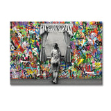 The Boy Behind The Curtains Art