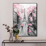 Pink Romantic  Paris Eiffel Tower
