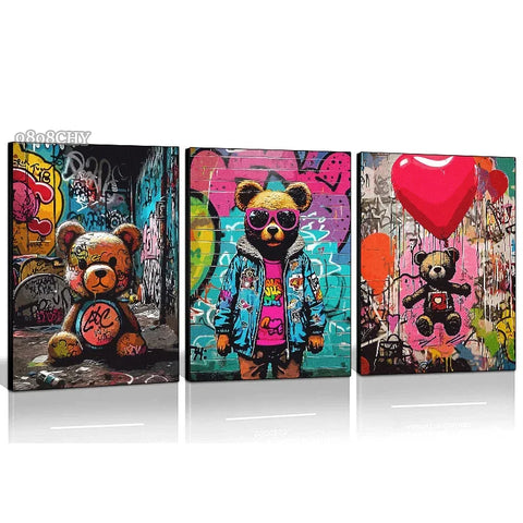 Street Graffiti Bear